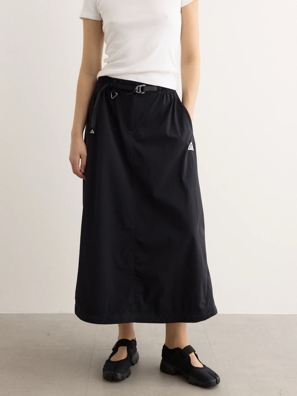 Nike ACG Smith Summit Black Utility Maxi Skirt Water Repellent NWT Small